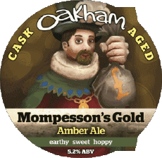 Mompesson's gold-Boissons Bières Royaume Uni Oakham Ales 