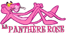 Multimedia Cartoons TV Filme Pink Panther Französisches Logo 