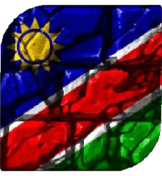 Flags Africa Namibia Square 