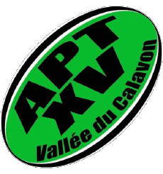 Sports Rugby Club France Logo Dept 84 Association Sportive Apt Vallee du Calavon 