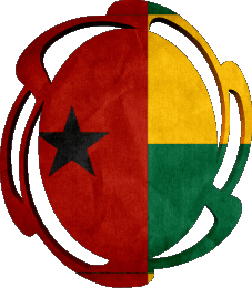 Bandiere Africa Guinea Bissau Forma 01 