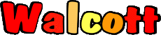 First Names MASCULINE -  UK - USA - IRL - AUS - NZ W Walcott 