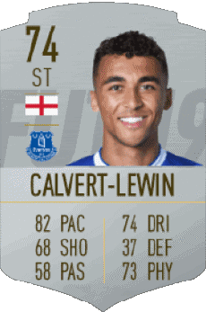 Multi Media Video Games F I F A - Card Players England Dominic Calvert-Lewin 