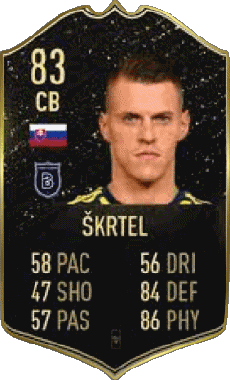 Multimedia Videospiele F I F A - Karten Spieler Slowakei Martin Skrtel 