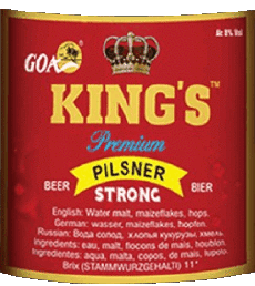 Getränke Bier Indien King's-Ggoa 