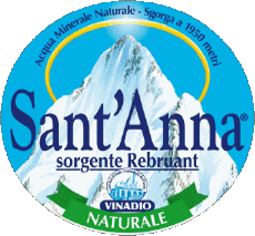 Bebidas Aguas minerales Sant'Anna 