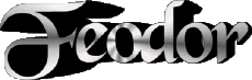 Nombre MASCULINO - Alemania F Feodor 