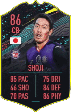 Multimedia Videospiele F I F A - Karten Spieler Japan Gen Shoji 