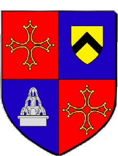 Blasone-Bandiere Francia Dipartimenti - Città 31 PLAISANCE DU TOUCH Blasone