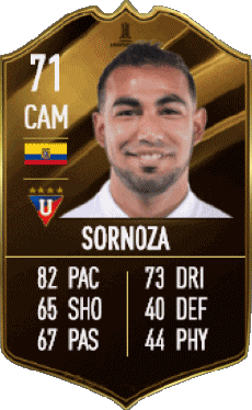 Videospiele F I F A - Karten Spieler Ecuador Junior Sornoza 