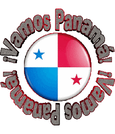 Mensajes Español Vamos Panamá Bandera 