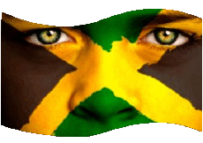 Banderas América Jamaica Rectángulo 