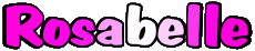 Prénoms FEMININ - UK - USA R Rosabelle 