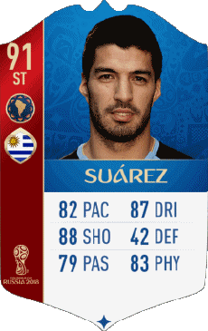 Multi Media Video Games F I F A - Card Players Uruguay Luis Suárez 