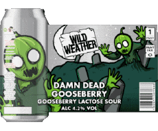 Damn dead  gooseberry-Boissons Bières Royaume Uni Wild Weather Damn dead  gooseberry
