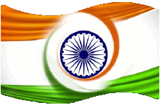 Bandiere Asia India Rettangolo 