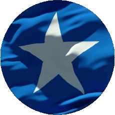 Bandiere Africa Somalia Rond 