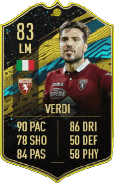 Multi Media Video Games F I F A - Card Players Italy Simone Verdi 