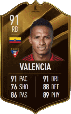 Multimedia Videogiochi F I F A - Giocatori carte Ecuador Antonio Valencia 