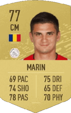 Multimedia Videospiele F I F A - Karten Spieler Rumänien Razvan Marin 
