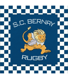 Sports Rugby Club France Logo Dept 27 Sporting Club Bernay - SCB 