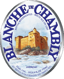 Blanche de Chambly-Getränke Bier Kanada Unibroue Blanche de Chambly