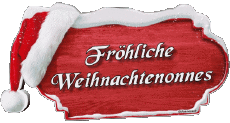Mensajes Alemán Fröhliche  Weihnachten Serie 02 