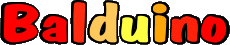 Nombre MASCULINO - España B Balduino 