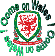 Messages Anglais Come on Wales Soccer 