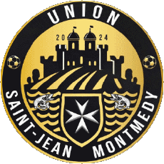 Sports FootBall Club France Logo Grand Est 54 - Meurthe-et-Moselle Union Saint-Jean Montmédy 