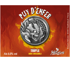 Puy D'enfer-Boissons Bières France Métropole Mélusine 