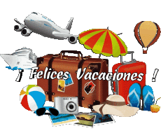 Messages Spanish Felices Vacaciones Transparent Background 27 