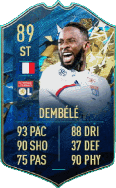 Multi Média Jeux Vidéo F I F A - Joueurs Cartes France Moussa Dembélé 