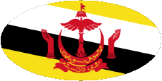 Drapeaux Asie Brunei Divers 