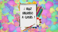 Messagi Spagnolo Feliz Regreso a Clases Sfondo animato 007 