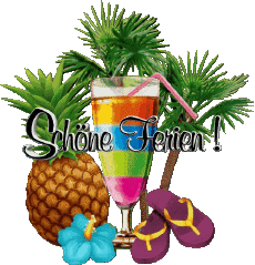 Messages German Schöne Ferien Transparent Background 16 