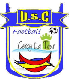 Sports FootBall Club France Logo Bourgogne - Franche-Comté 58 - Nièvre USC Cercy La Tour 