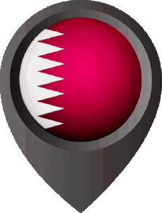 Bandiere Asia Qatar Perno di posizione 