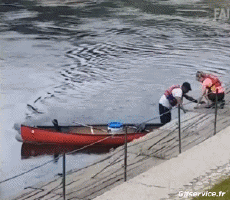 Humor - Fun Deportes Canoa Kayak Caídas - Fail 