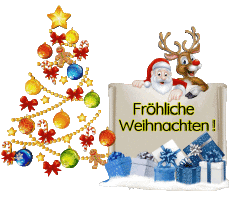 Messages German Fröhliche  Weihnachten Serie 20 