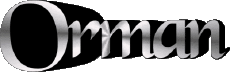 First Names MASCULINE -  UK - USA - IRL - AUS - NZ O Orman 