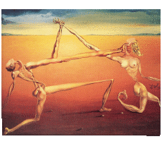 Humor - Fun ART Pintor de artistas Salvador Dali 