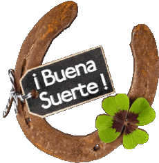 Mensajes Español Buena Suerte Fondo transparente 02 