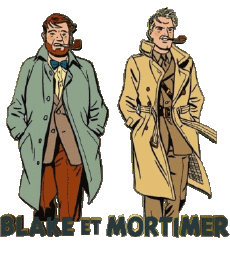 Multi Media Comic Strip Blake & Mortimer 