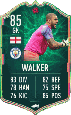 Multi Média Jeux Vidéo F I F A - Joueurs Cartes Angleterre Kyle Walker 