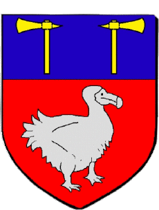 Blasón-Banderas Francia Departamentos - Ciudades 974 LA POSSESSION Blasón