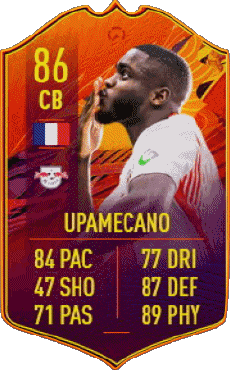 Multimedia Videospiele F I F A - Karten Spieler Frankreich Dayot Upamecano 