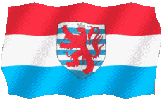 Bandiere Europa Lussemburgo Sventola 