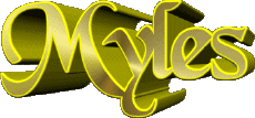 Prénoms MASCULIN - UK - USA M Myles 