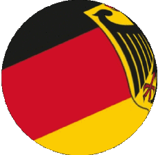 Bandiere Europa Germania Sfera - Cubo 